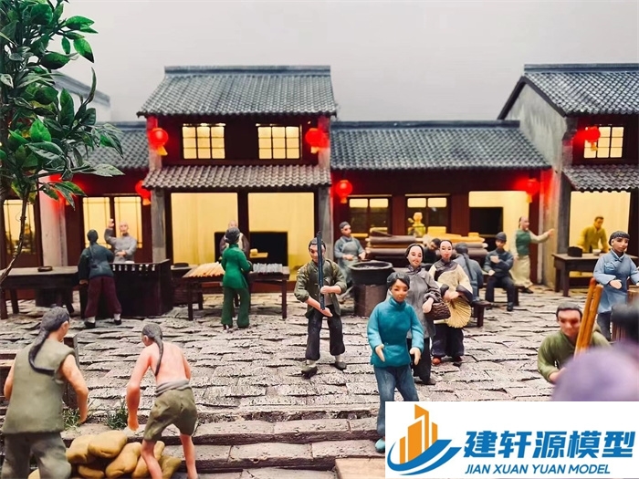 成安香市微缩模型