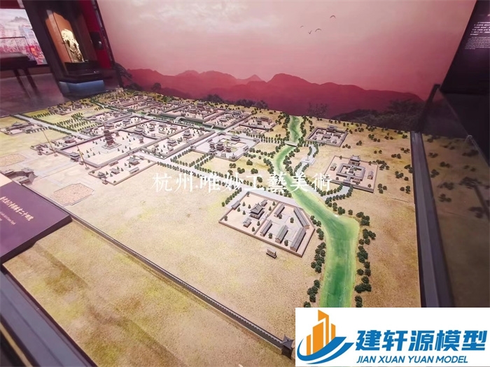 成安微缩模型法门寺
